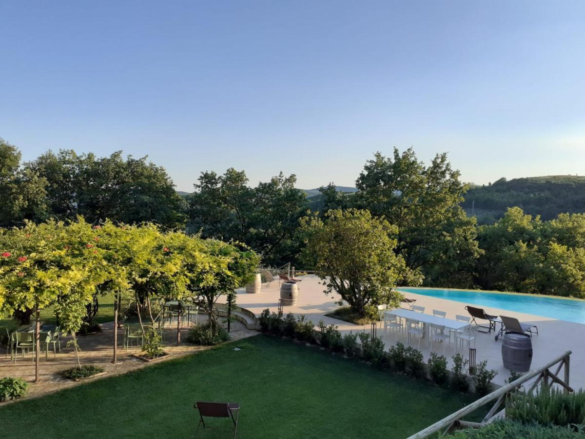 Agriturismo Fattoria Di Monticello San Venanzo Kültér fotó