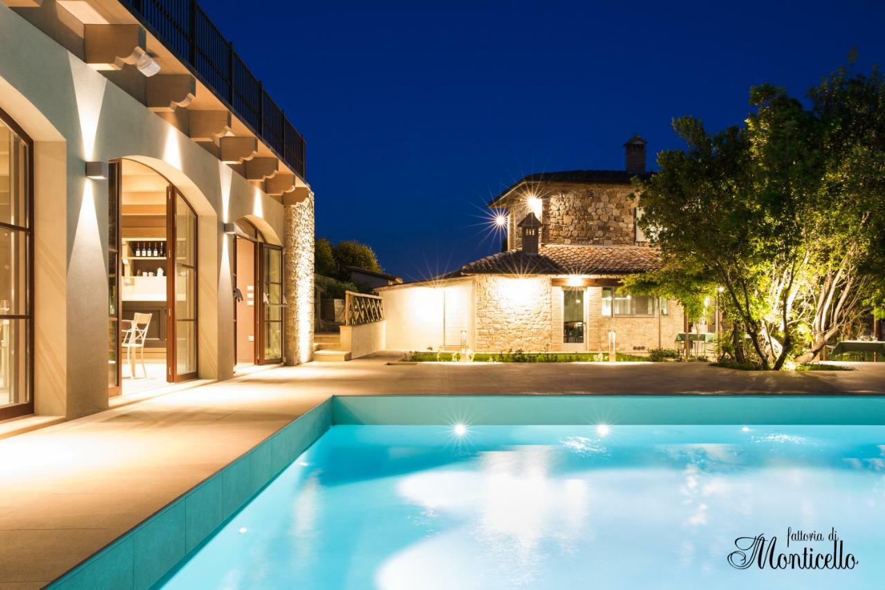 Agriturismo Fattoria Di Monticello San Venanzo Kültér fotó